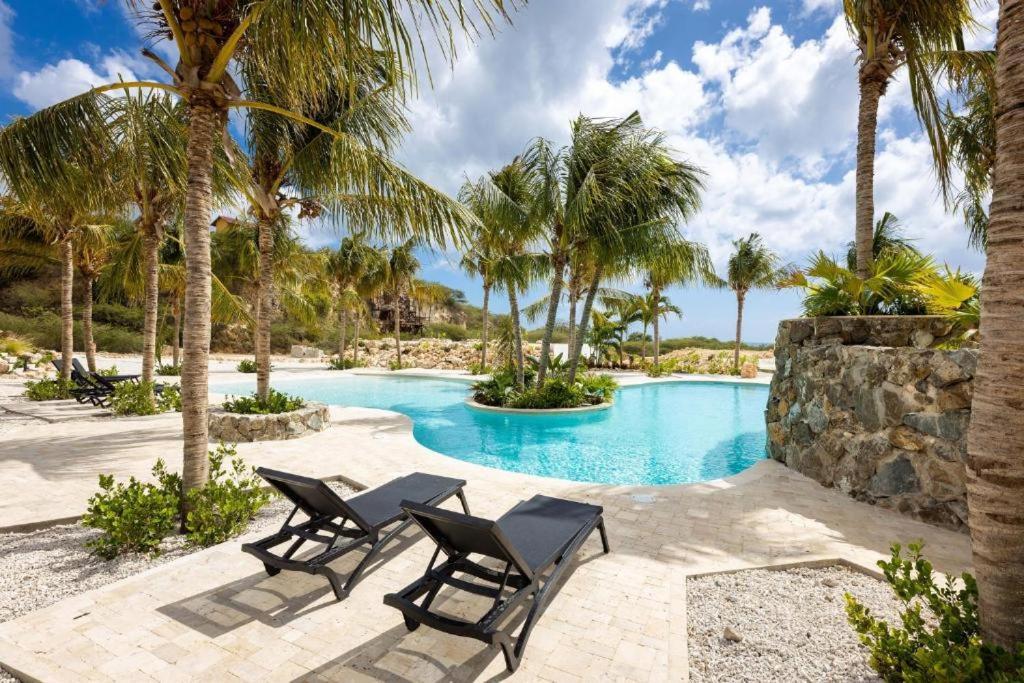 Blue Bay Penthouse Reef 5, Beach Golf Pool Dive With Ocean View Dorp Dorp Sint Michiel Dış mekan fotoğraf